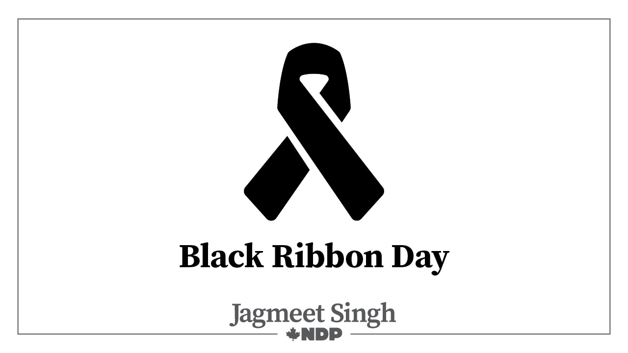 NDP Statement on Black Ribbon Day « Canada's NDP